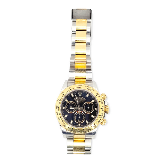 Rolex Daytona Black Dial bi colour