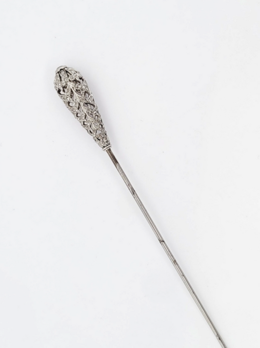 Art deco diamond hat pin SKU: 6241