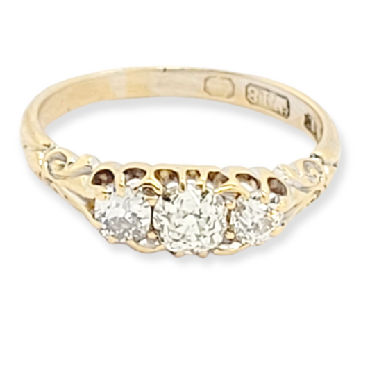Antique three stone diamond ring

SKU: 6287