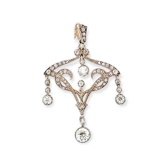 Art nouveau diamond pendant

SKU: 6319