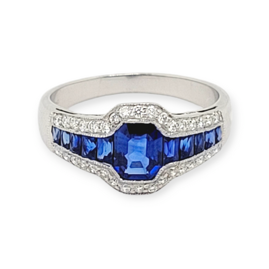 Geometric sapphire and diamond ring

SKU: 6344