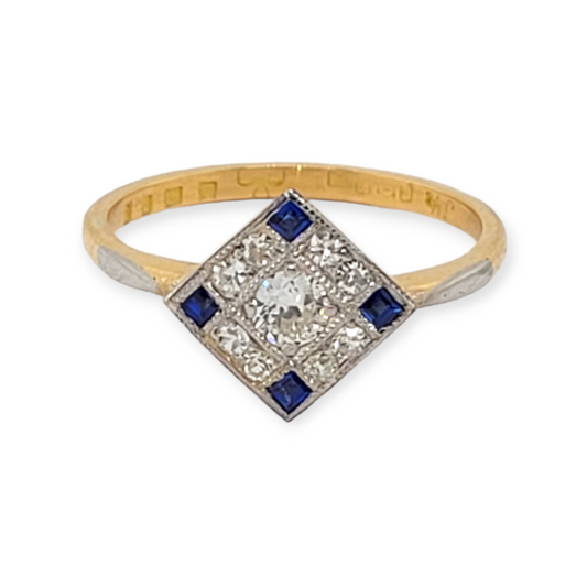 Art deco sapphire and diamond ring

SKU: 6346