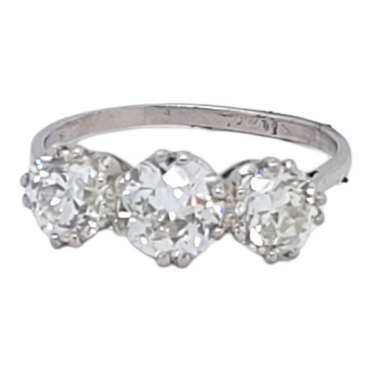 Trilogy old cut diamond engagement ring

SKU: 6579