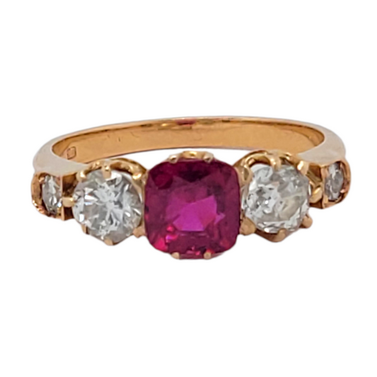 Fine and rare antique ruby ring

SKU: 6592