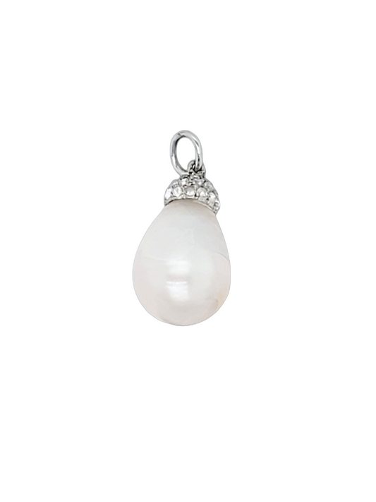 Edwardian Natural pearl and diamond pendant drop

SKU: 6556