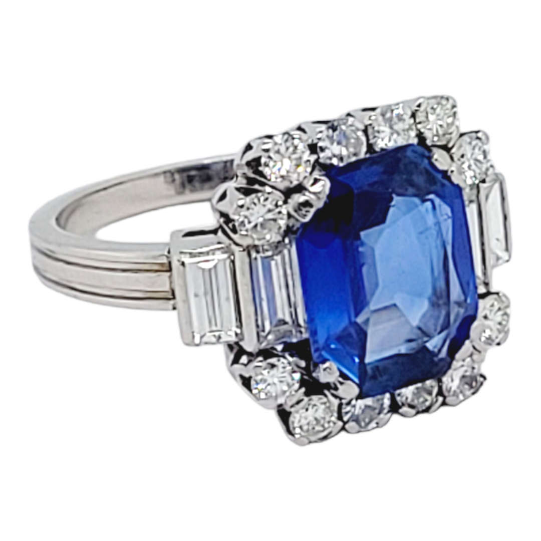 1940's art deco sapphire and diamond ring

SKU: 6670