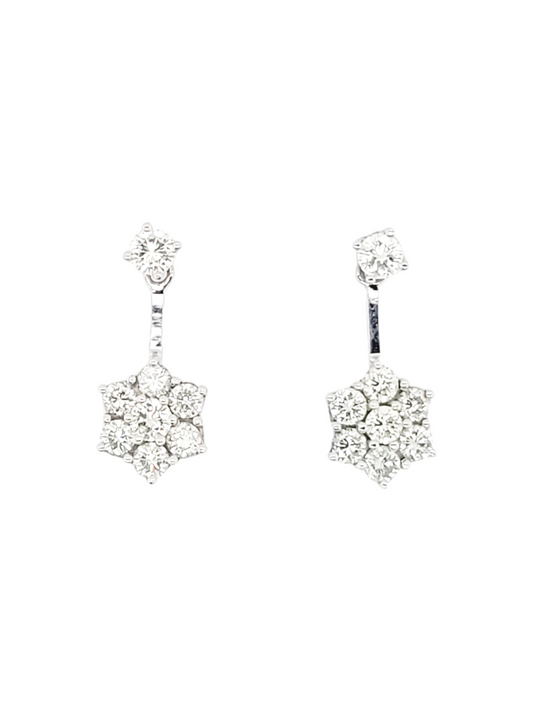 Vintage diamond cluster drop earrings

SKU: 6805