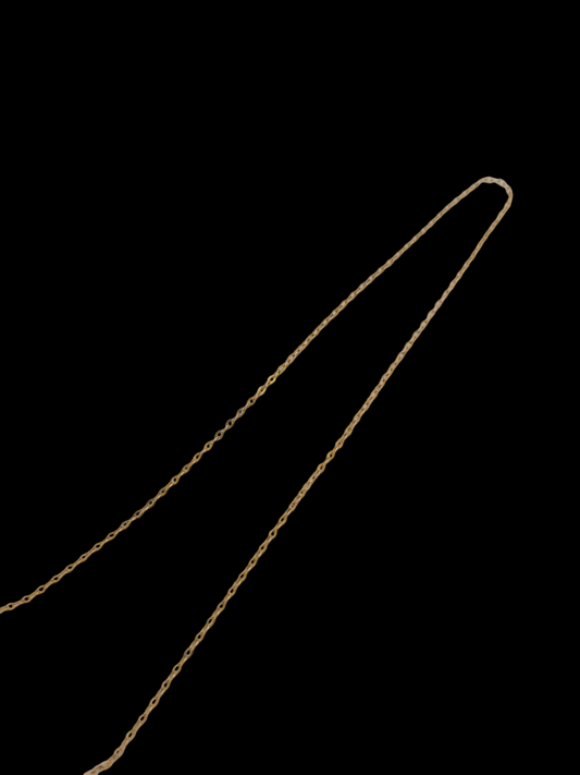 Fine trace chain 24 inches long

SKU: 6835