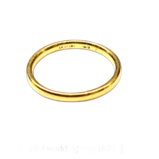 22ct gold wedding ring