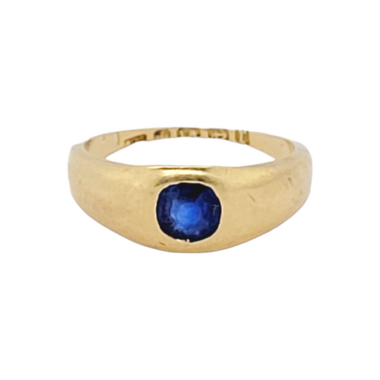 Sapphire gypsy set ring
SKU: 6902