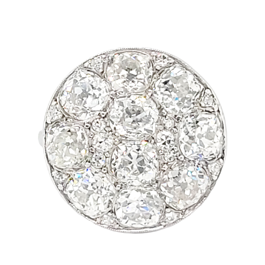 Blinding! Old mine cut art deco diamond ring, must see
SKU: 6944