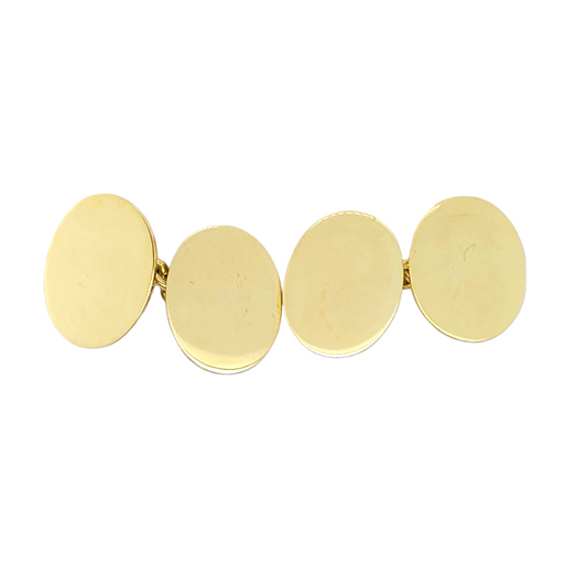 18ct gold plain cufflinks
SKU: 6998