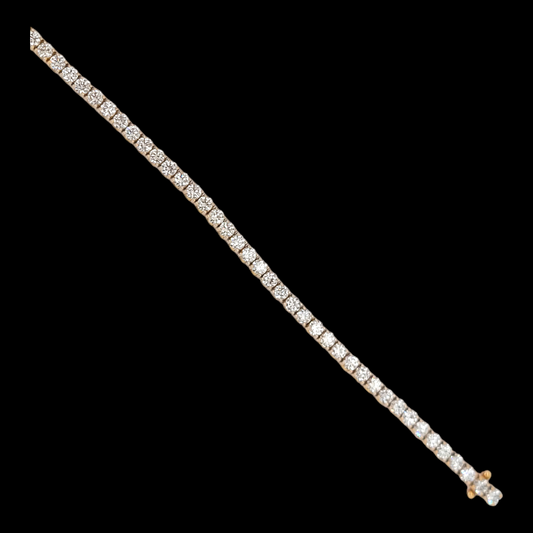 5.66ct Brilliant cut Diamond 18ct Yellow Gold Tennis Bracelet
SKU: 7003