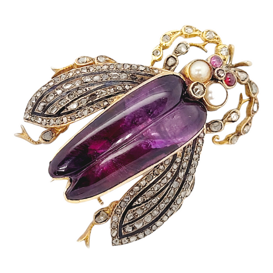Rare and unique ugly bug brooch
SKU: 7112
