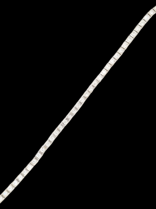 Art deco diamond tennis bracelet
SKU: 7213