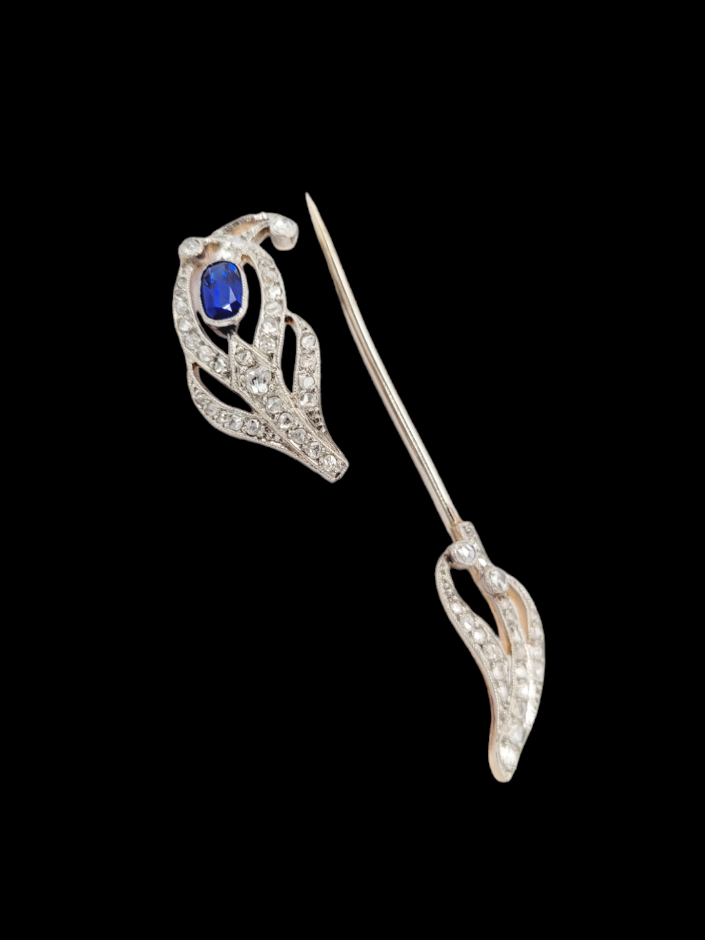 Edwardian feather jabot pin
SKU: 7211