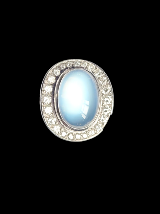 Moonstone and diamond dress ring
SKU: 7303