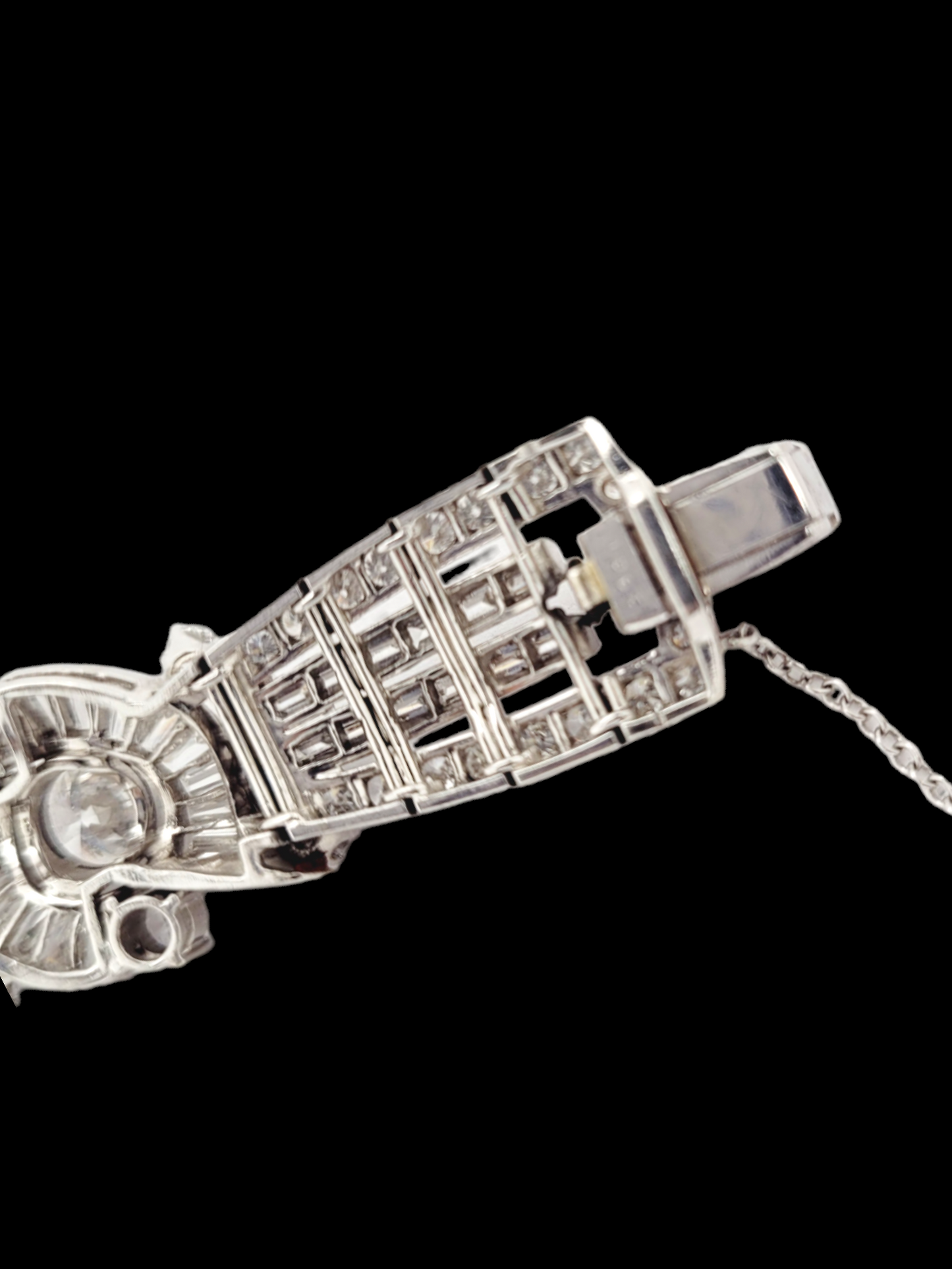 Artdeco diamond and baguette diamond bracelet
SKU: 7352