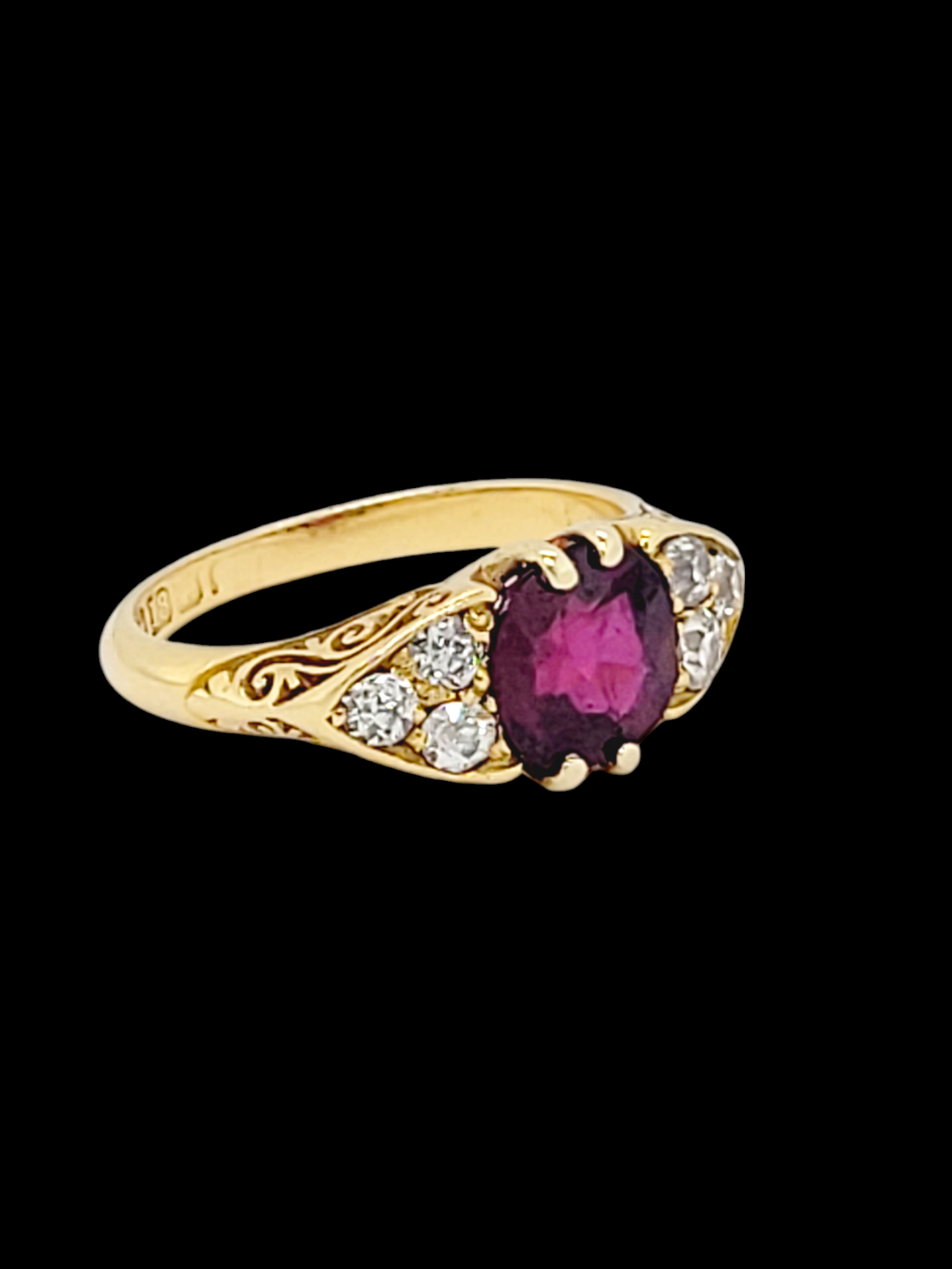 Antique Ruby and diamond ring
SKU: 7502