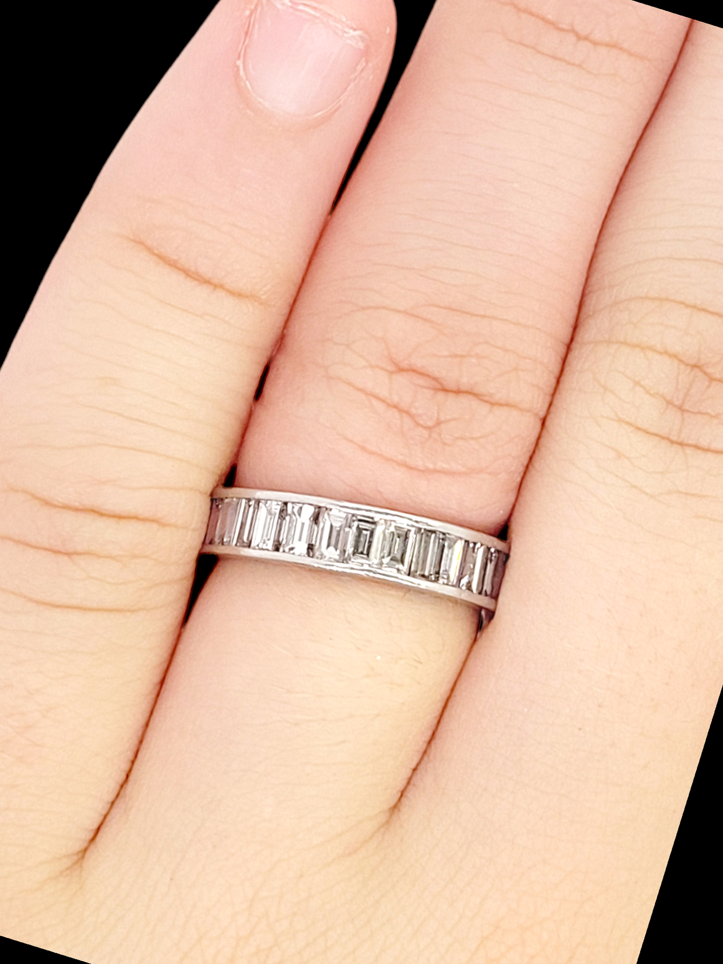 Baguette diamond eternity ring
SKU: 7514