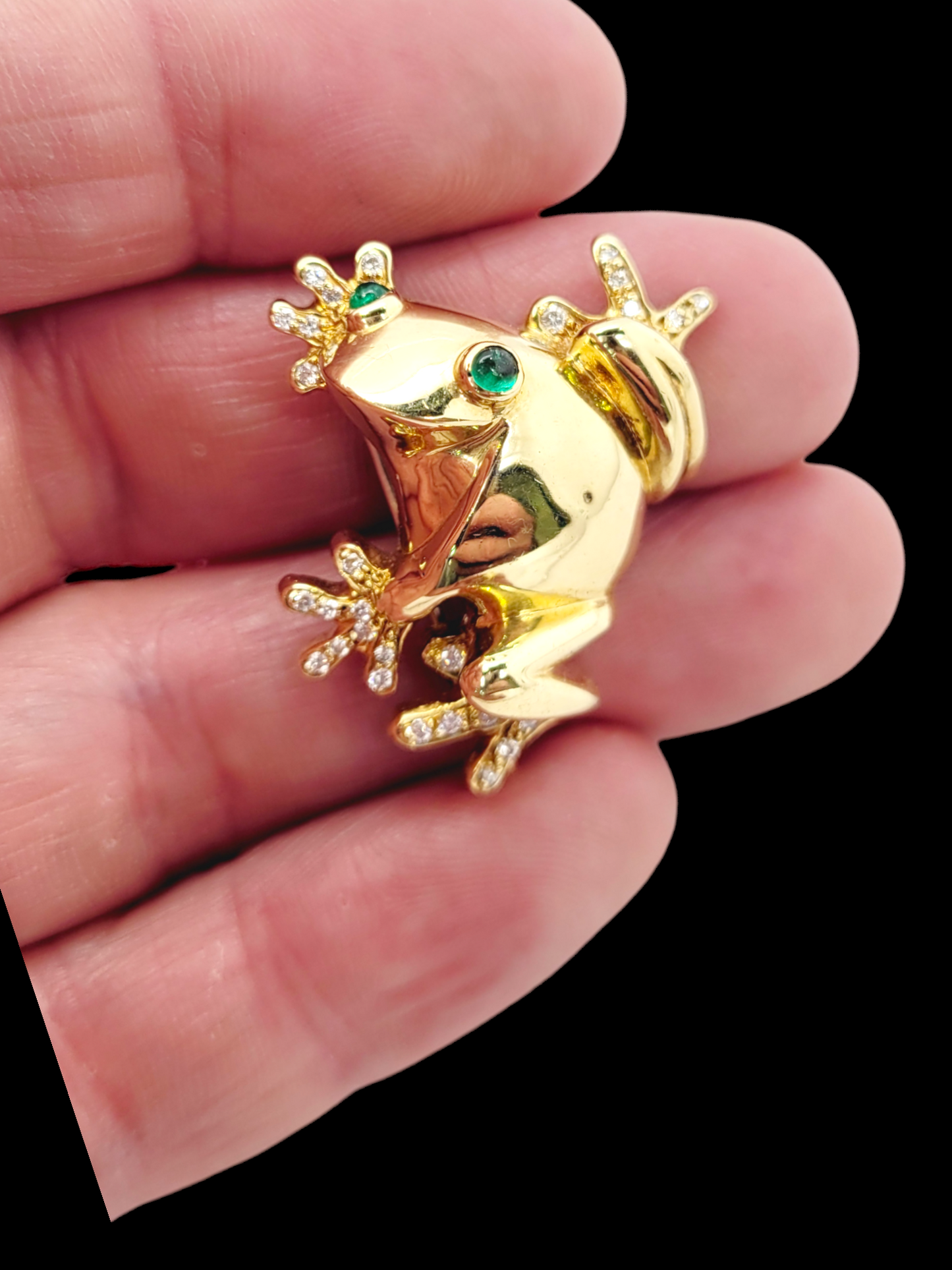 David Morris novelty Frog brooch
SKU: 7604