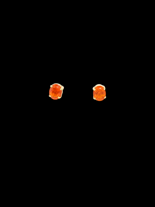 Fire opal stud earrings
SKU: 7620