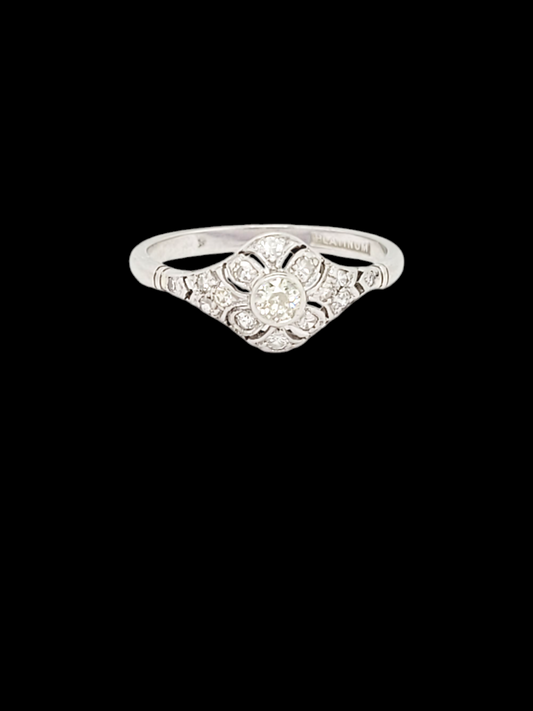 Edwardian diamond openwork ring
SKU: 7627