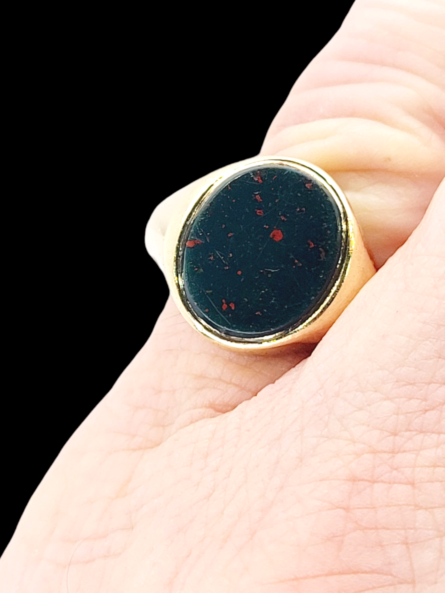 Bloodstone signet ring
SKU: 7629