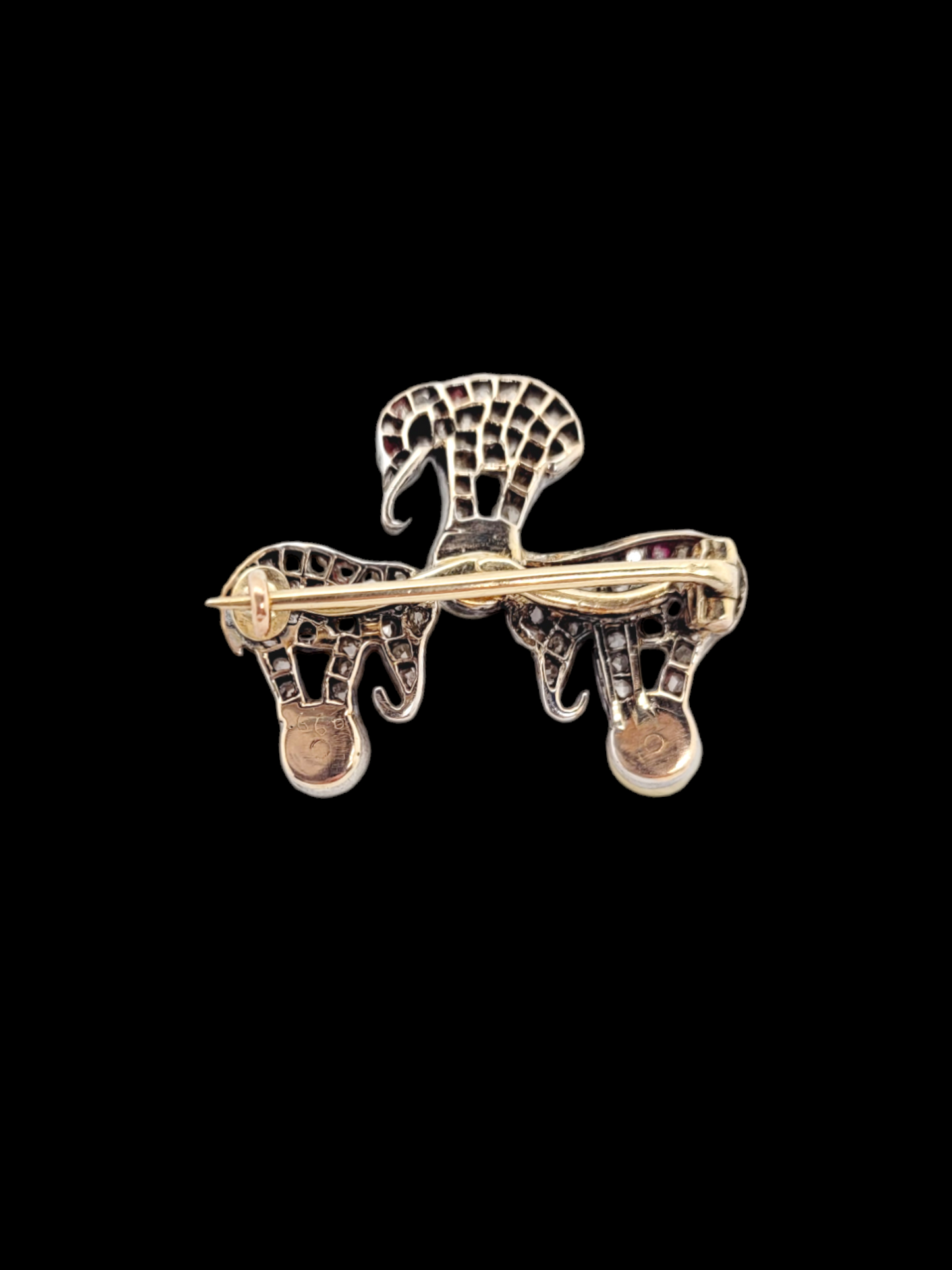 Novelty Victorian Elephant circus brooch
SKU: 7640