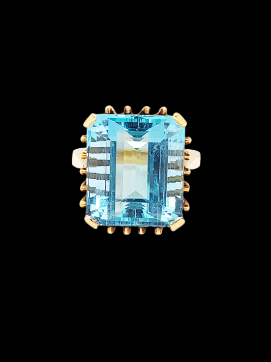 Vintage aquamarine dress ring
SKU: 7734