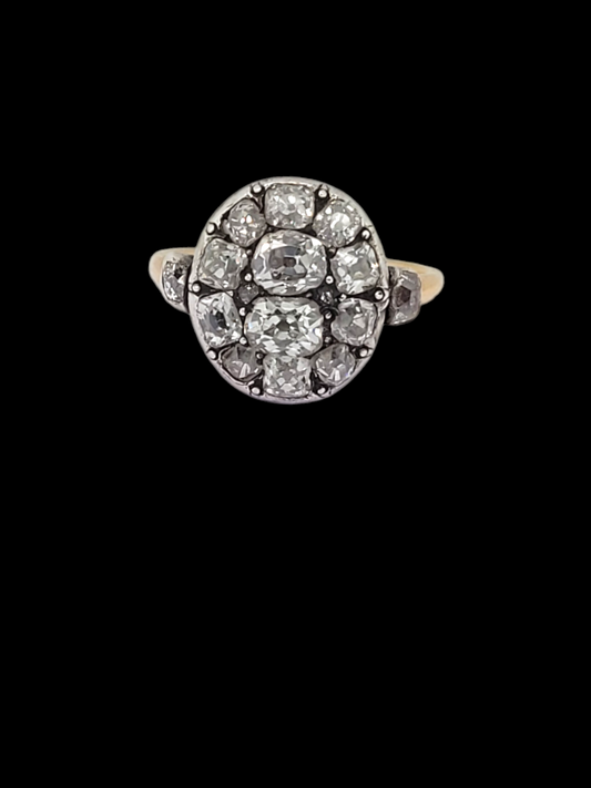 18th century diamond cluster ring
SKU: 7831