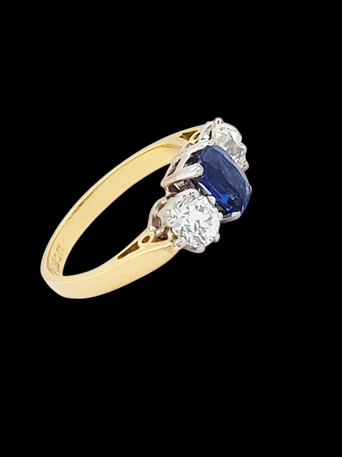Antique sapphire and diamond engagement ring
SKU: 7927