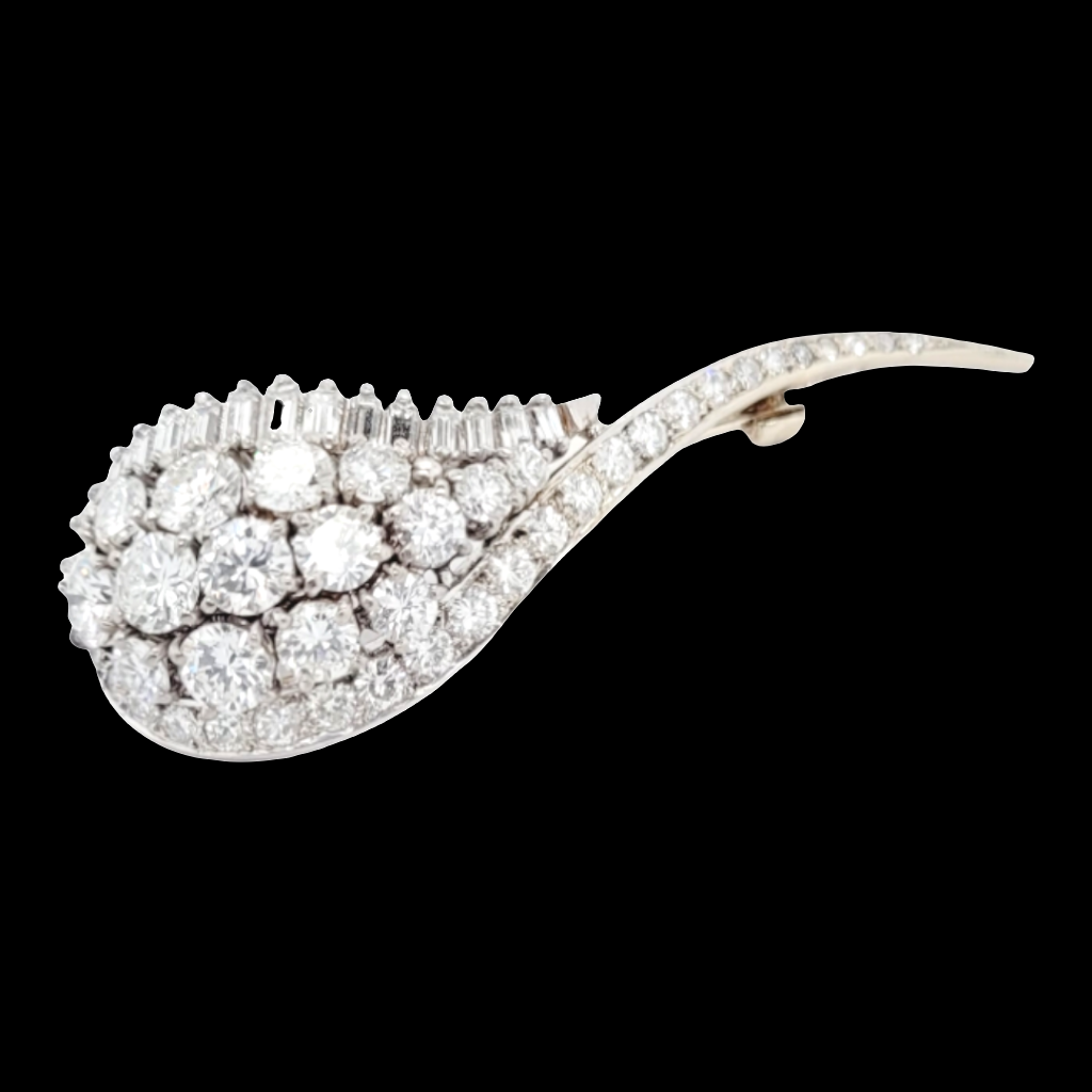 Cool diamond stylised wing brooch

SKU: 6580