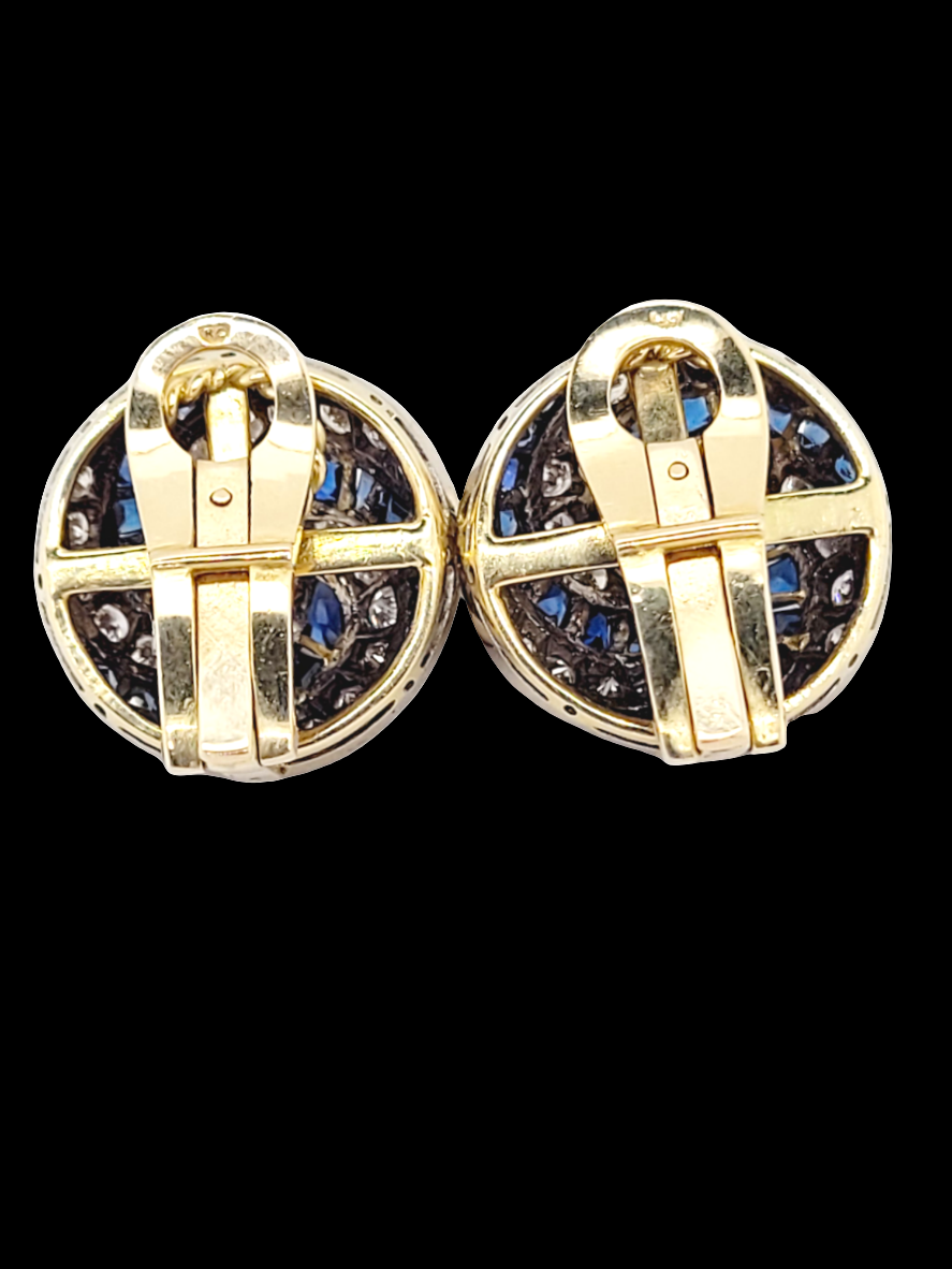 Sapphire and diamond earrings
SKU: 6925