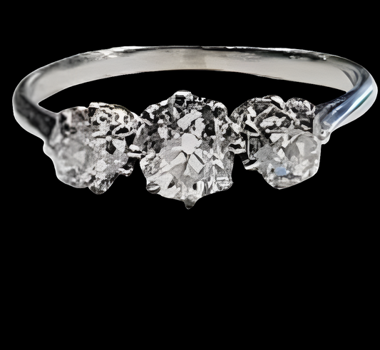 Antique trilogy diamond ring
SKU: 5478