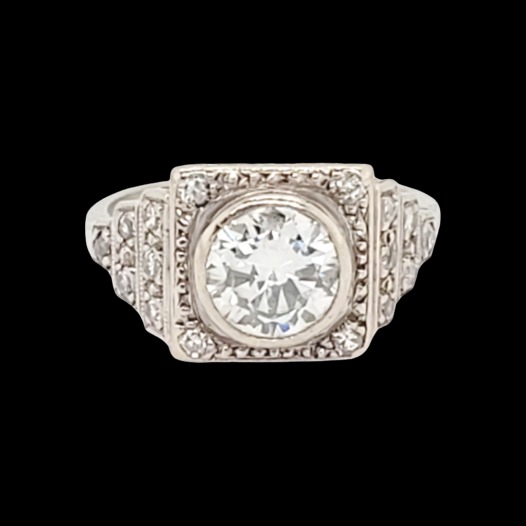 Art deco diamond engagement ring
SKU: 7001