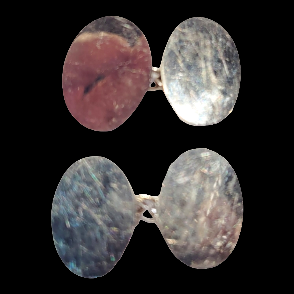 Pair of heavy 18ct white gold cufflinks

SKU: 6511