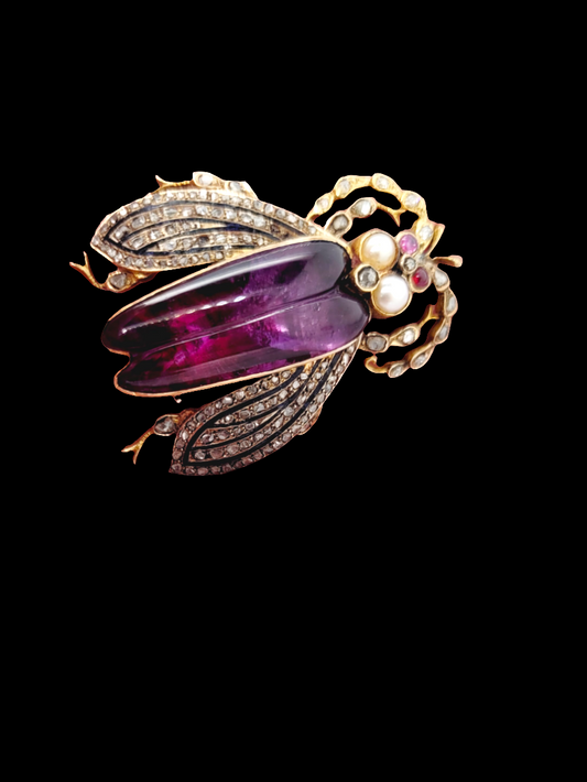 Rare and unique ugly bug brooch
SKU: 7112