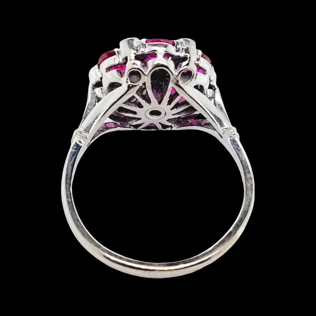 Ruby and diamond cluster ring

SKU: 6689
