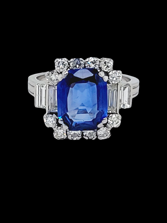 1940's art deco sapphire and diamond ring

SKU: 6670