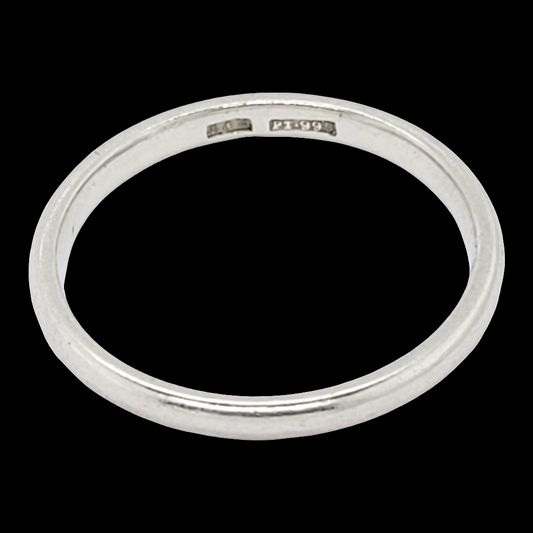 Art deco platinum wedding ring

SKU: 6549