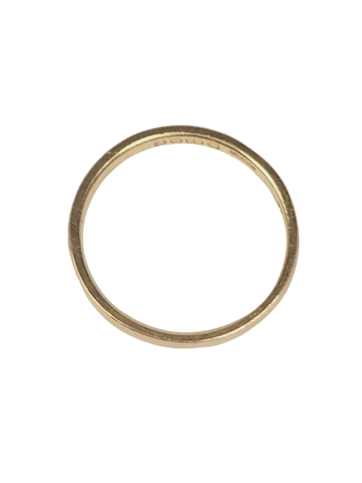 2.7g 22ct gold wedding ring