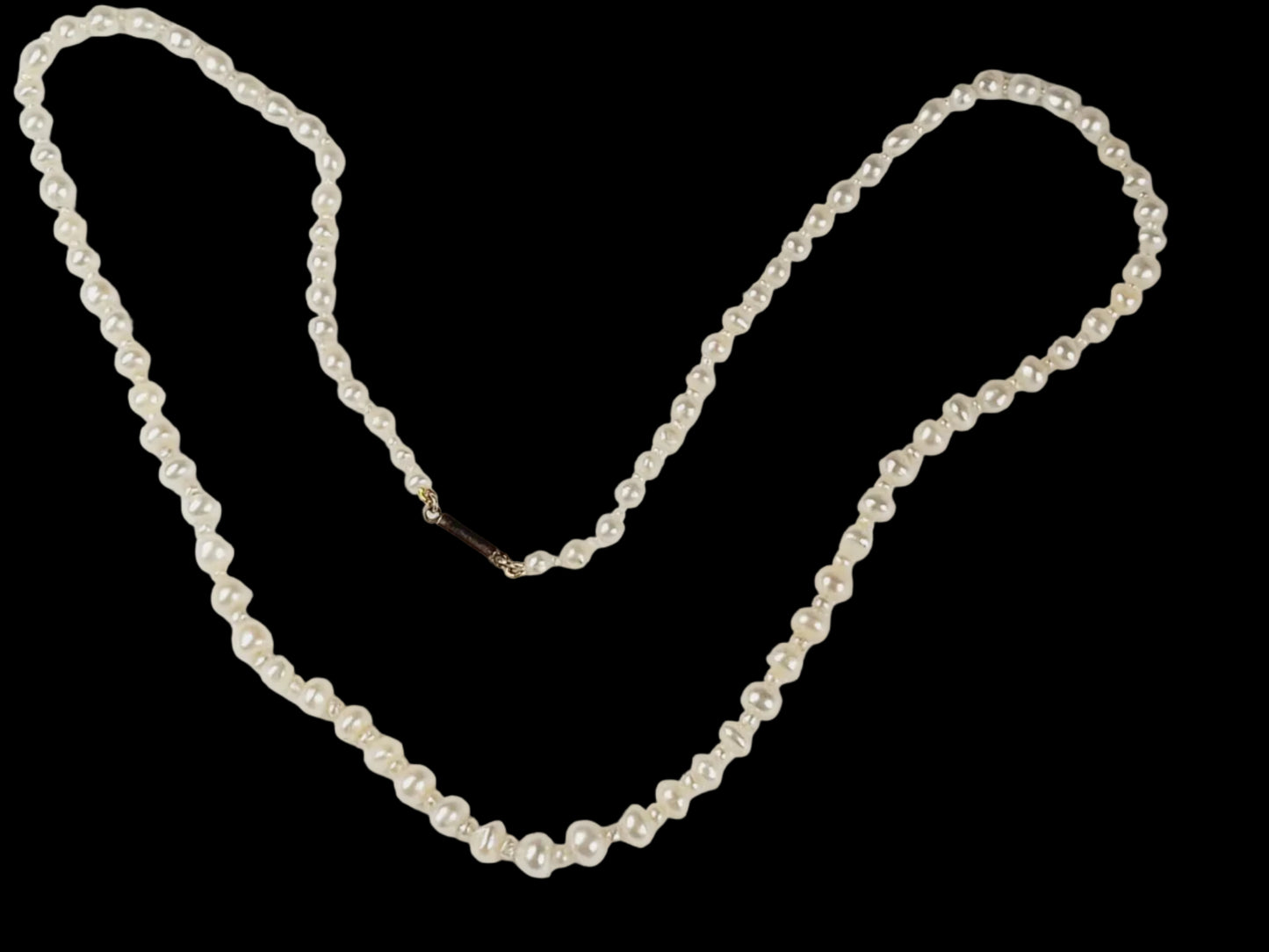Natural pearl necklace sku 8767