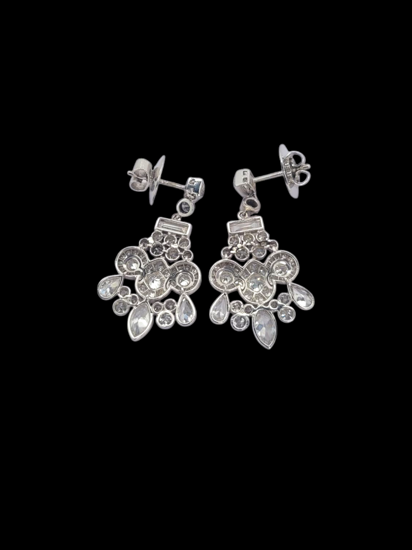 Fine belle epoque diamond earrings
SKU: 7963