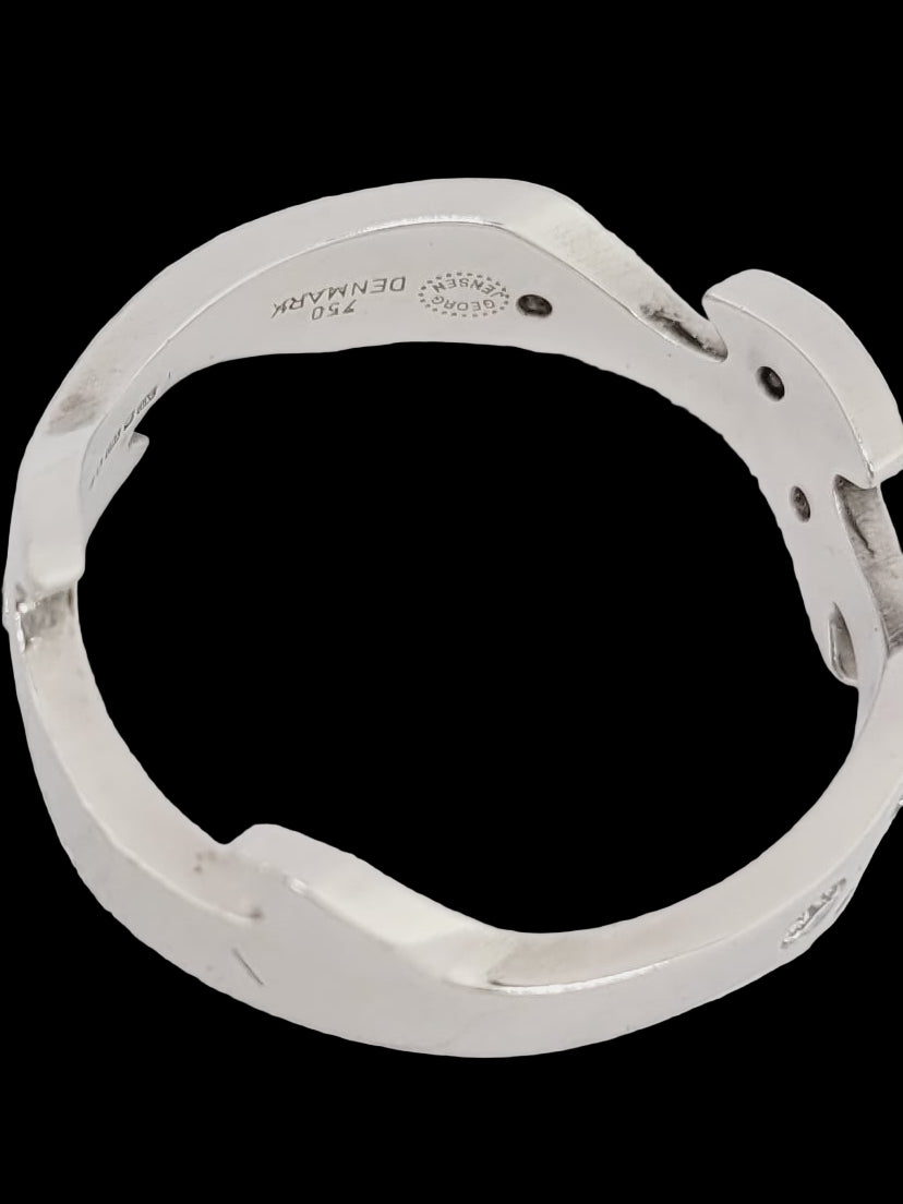 Georg Jensen 18ct white gold and diamond fusion ring
sku 8536