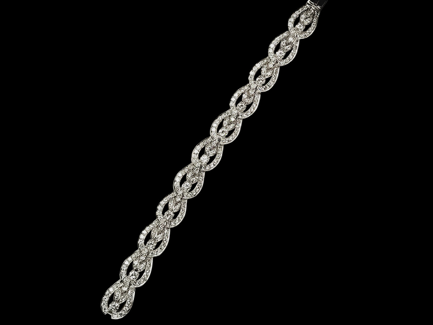 Antique diamond bracelet sku 8781