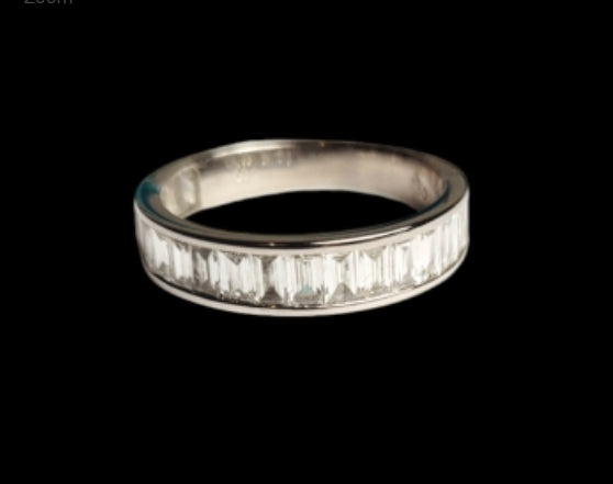 Baguette diamond and diamond dress ring
SKU: 7575