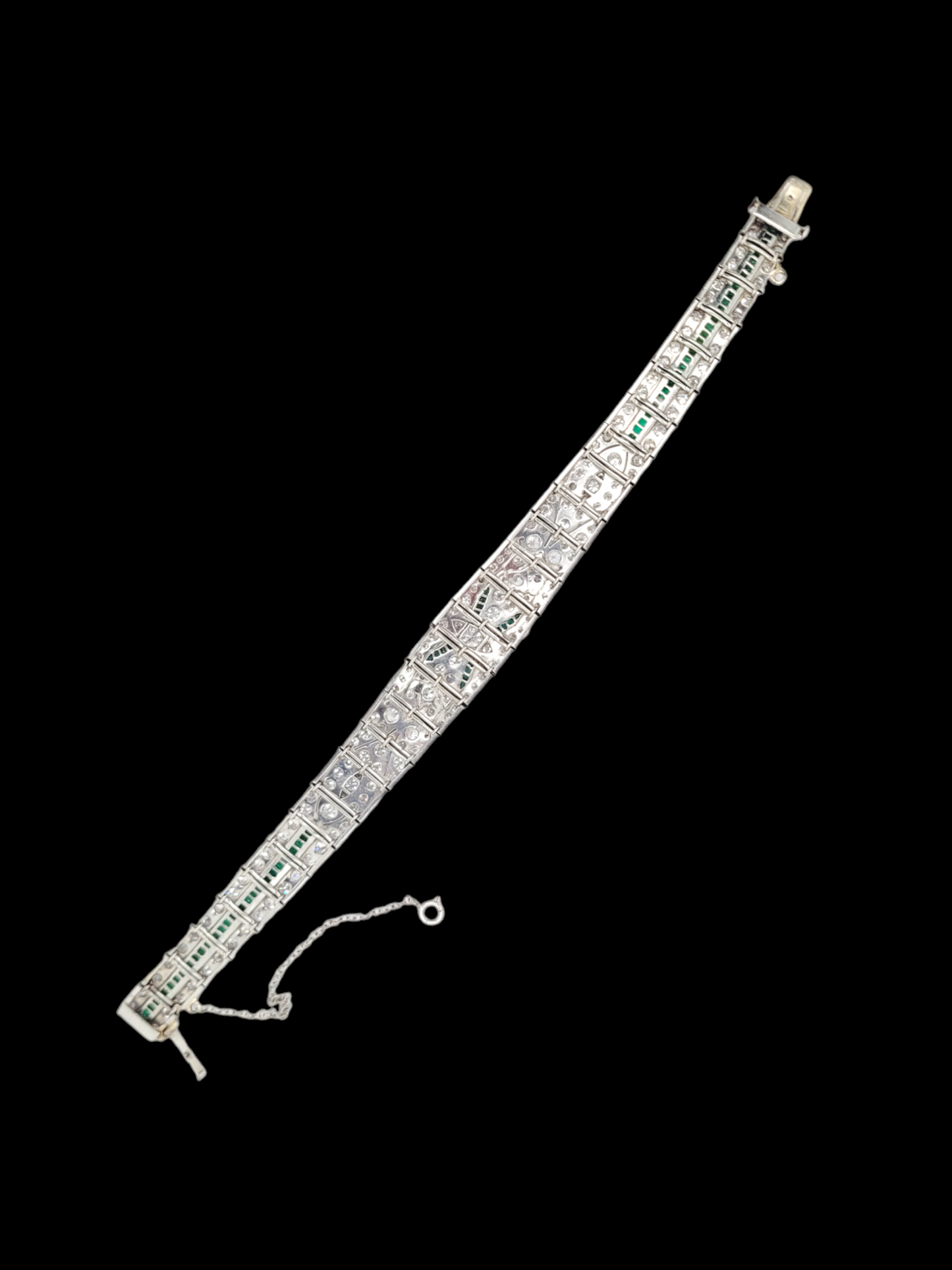 Art deco emerald and diamond bracelet
SKU: 7479