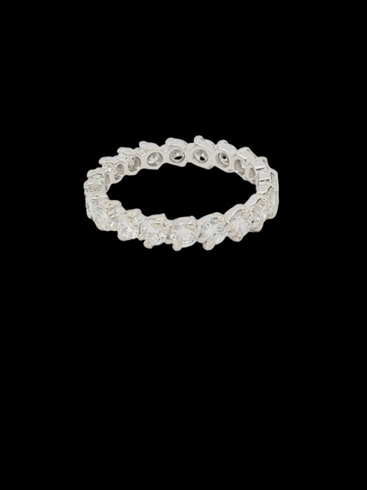 Full hoop diamond eternity ring  sku 8810