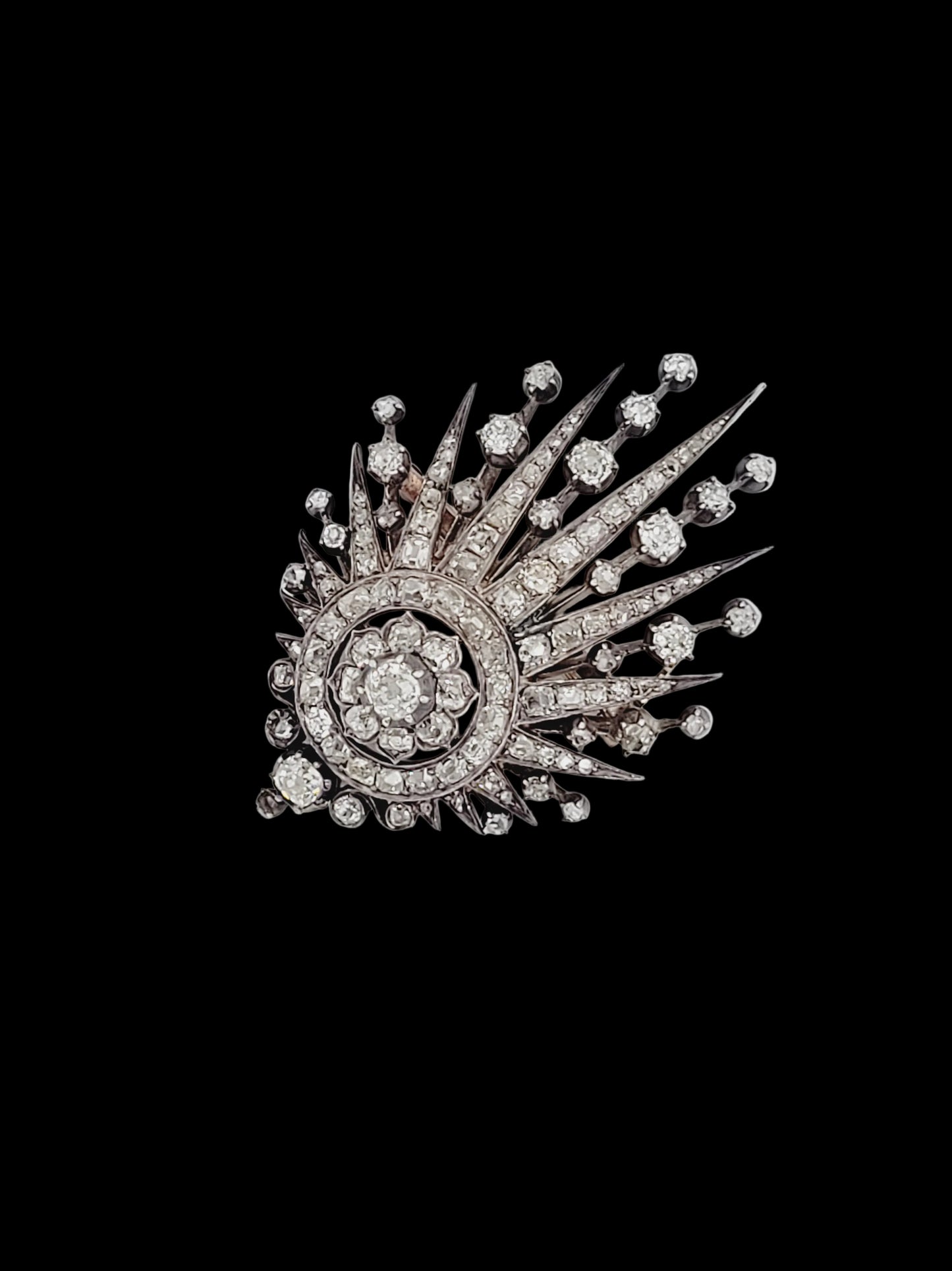 Antique diamond Comet starburst sku 8815